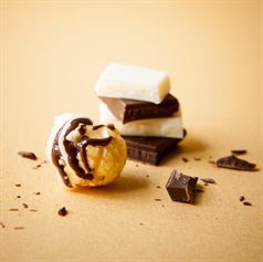 NoCrap Belgisk Chokolade Popcorn - NORDIC GOURMET FACTORY - slikforvoksne.dk